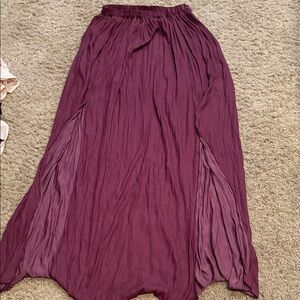 Elegant Purple Women's Skirt